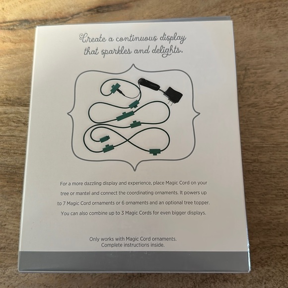 NEW Keepsake HALLMARK Magic Cord • For Light Sound Motion • Powers 7 Ornaments - Picture 4 of 6